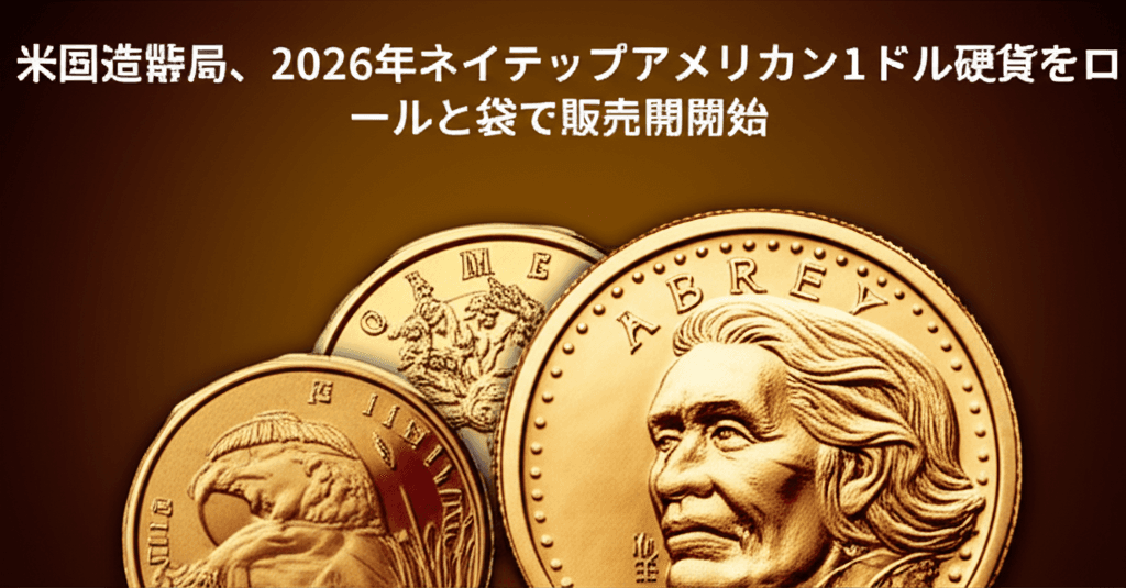 2026ネイティブアメリカン$1硬貨、オネイダ族デザインで流通開始：年次リリースの投資タイミング判断