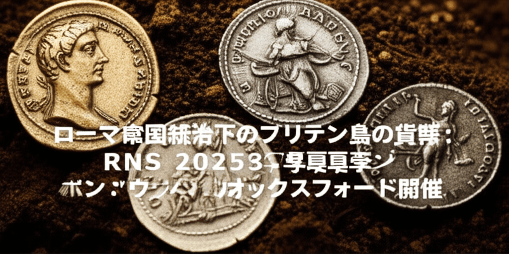 2025年9月、オックスフォード開催：ローマンブリテン貨幣研究の新潮流がアンティークコイン市場を再定義する