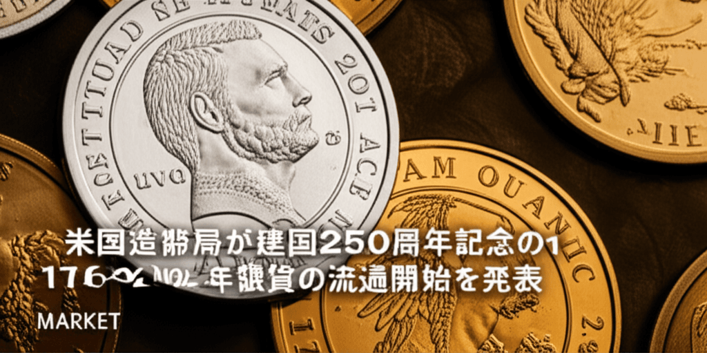 セミクインセンテニアル銀貨が流通開始:1年限定デザインが市場流動性を激変させる