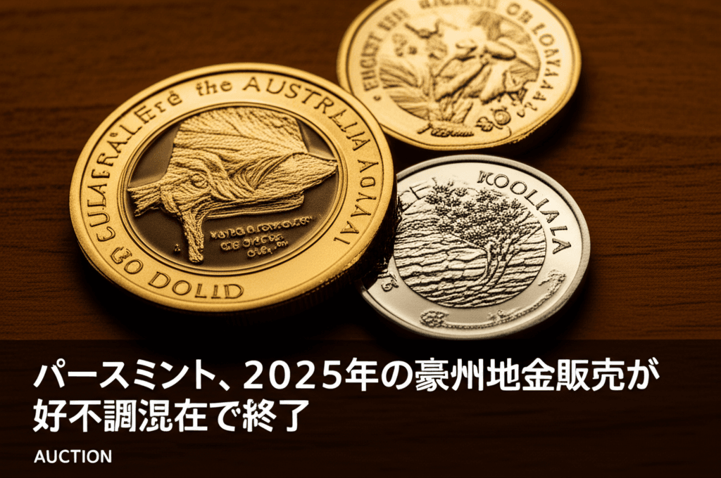 パースミント2025年の逆説:金価格15~20%上昇でも販売枚数減、ドル売上は堅調の構造