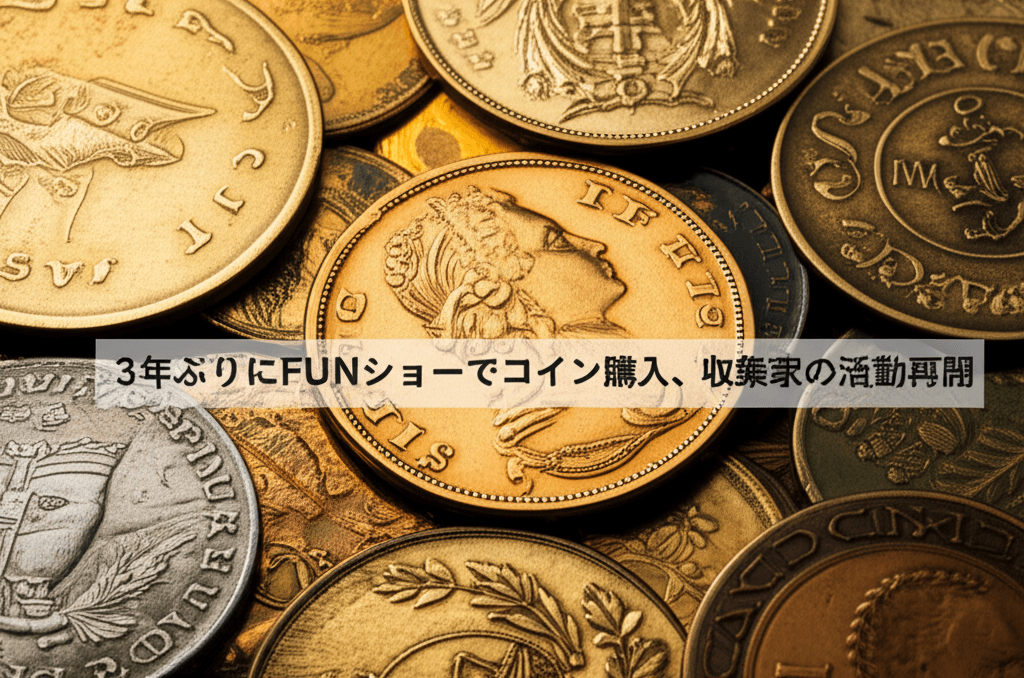 FUN3年ぶり参加が物語る:対面取引の復権とMS-63以上グレードの流動性転換