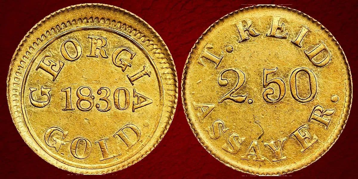 テンプルトン・リード1830年2.50ドル金貨:米国初の民間金貨が物語る「規制前夜」の市場機会