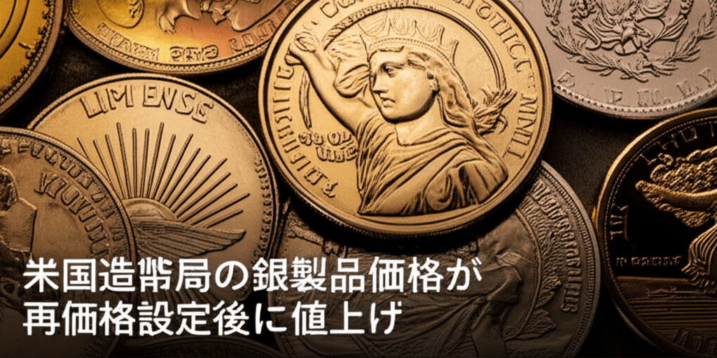 アメリカンイーグル銀貨の価格改定：造幣局が示した「供給管理の限界」