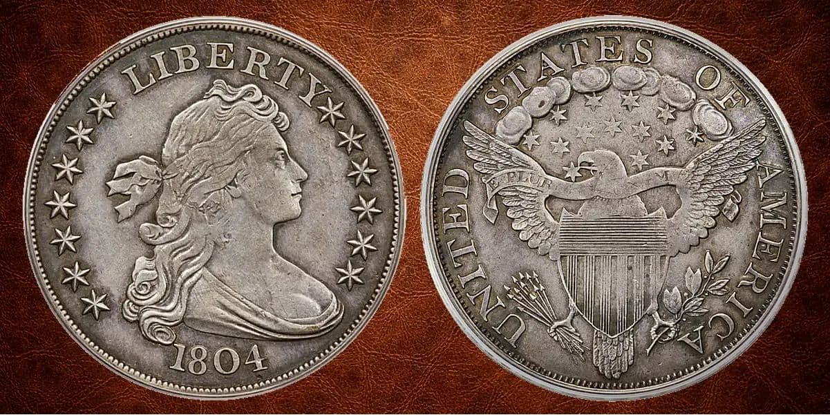 1804年ドレイプド・バスト・ドルが$3.538Mで落札、希少コイン市場の供給制約