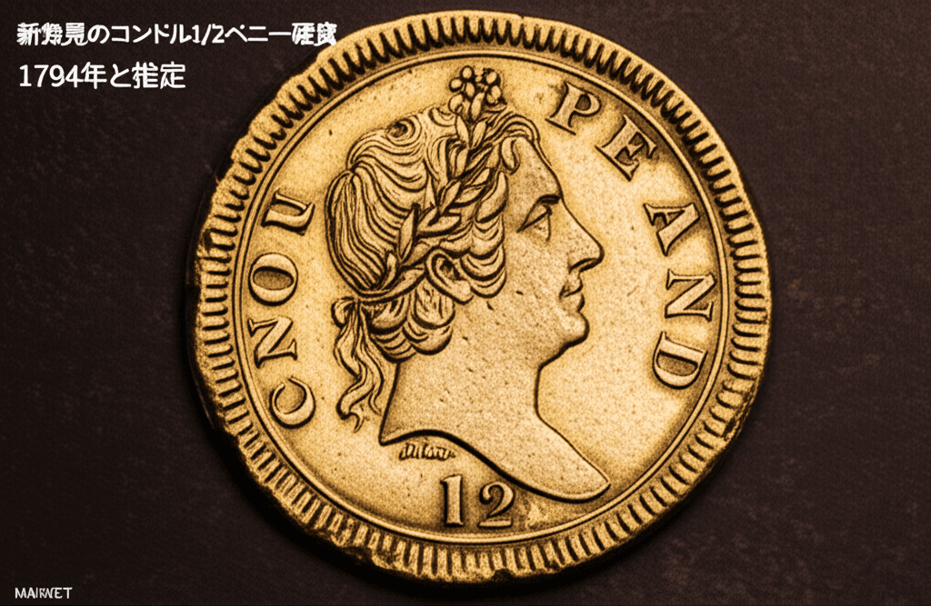 1794年コンドル1/2ペニー新発見：南米独立戦争期の極稀硬貨がもたらす市場インパクト