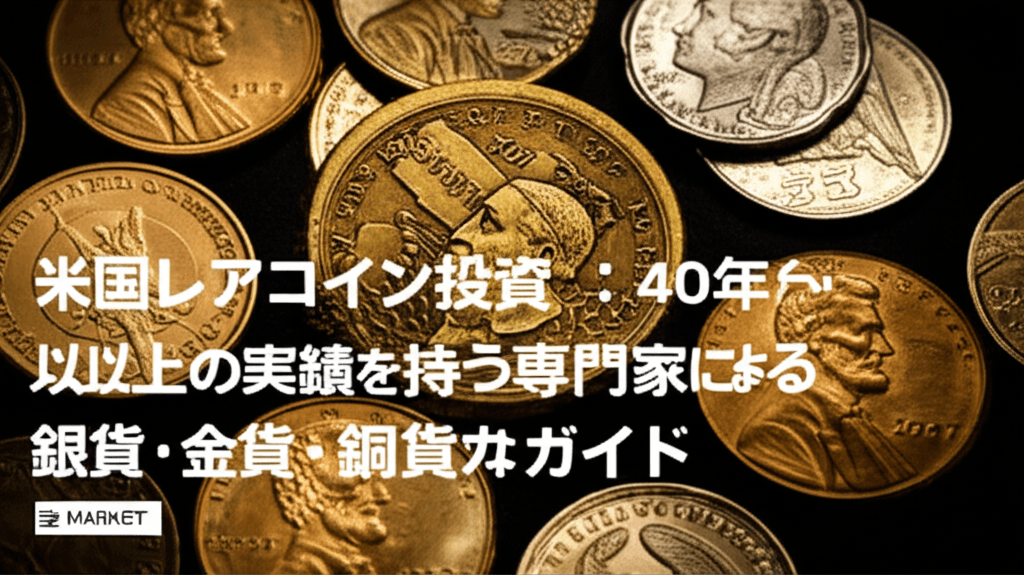 MS-65モルガンダラーが10年で2倍:グレード制度が生む非線形リターンの秘密