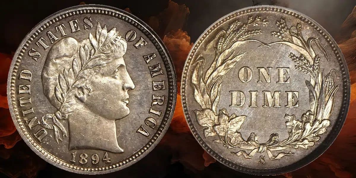 1894-S バーバー・ダイム、10枚未満の伝説：希少性プレミアムが年5～8%上昇する理由