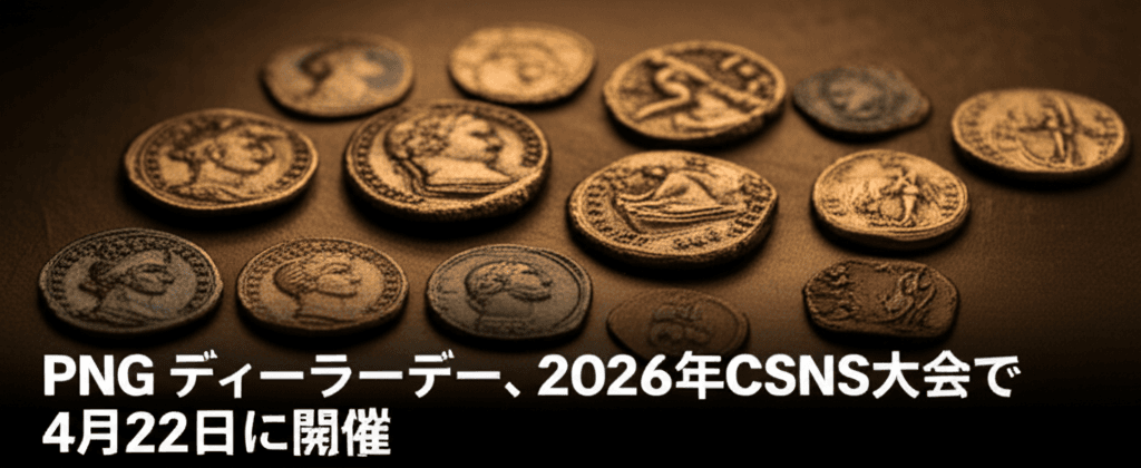 PNG2026年ディーラーデーが物語る：B2B流動性強化で高額レアコイン市場は加速