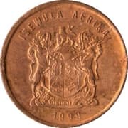1 Cent 0.01 ZAR = JPY 0.10