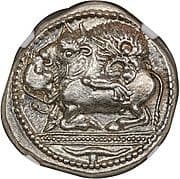 Tetradrachm - Akanthos