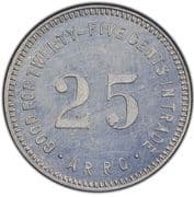 25 Cents - "Bingle" - Alaska