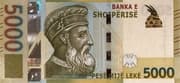 5000 Lekë 5000 ALL = JPY 9558