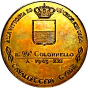 Medal - Military Success of Colonel Scarpa in Albania - Albania