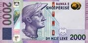 2000 Leke 2000 ALL = JPY 3829