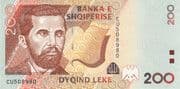200 Lekë 200 ALL = JPY 382