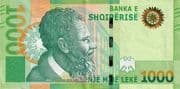 1000 Lekë 1000 ALL = JPY 1904