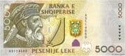 5000 Lekë 5000 ALL = JPY 9533