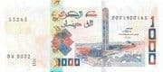 1000 Dinars 1000 DZD = JPY 1204