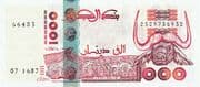 1000 Dinars 1000 DZD = JPY 1207