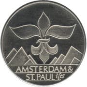 5 Euros - Amsterdam and Saint Paul
