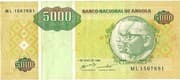 5000 Kwanzas Reajustados