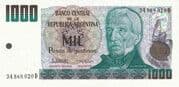 1000 Pesos Argentinos