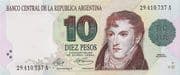10 Pesos 10 ARS = JPY 1.12