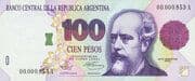 100 Pesos 100 ARS = JPY 11