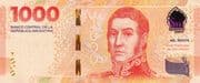 1000 Pesos 1000 ARS = JPY 114