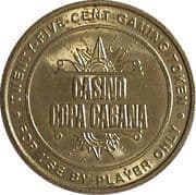 25 Cents Gaming Token - Casino Copa Cabana (Hyatt Regency Aruba) - Aruba