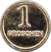 1 Groschen 0.01 ATS = JPY 0.13