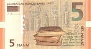 5 Manat 5 AZN = JPY 464
