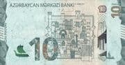 10 Manat 10 AZN = JPY 932