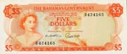 5 Dollars 5 BSD = JPY 790