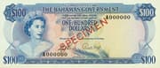 100 Dollars 100 BSD = JPY 15 796