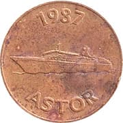 1 Dollar Token - Astor - The Bahamas