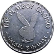 1 Dollar Casino Token - The Playboy Casino (Nassau) - The Bahamas