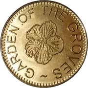 Token - Garden of the Groves (Freeport, Grand Bahama Island) - The Bahamas