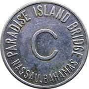Token - Paradise Island Bridge - C; First Issue (Nassau) - The Bahamas
