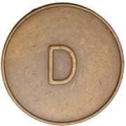 Token - Paradise Island Bridge - D; Second Issue (Nassau) - The Bahamas