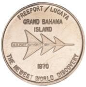 Medal - G.B. Port Authority - The Bahamas