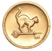 Token - Half a Key (Cat Cays) - The Bahamas