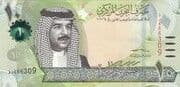 10 Dinars 10 BHD = JPY 4222