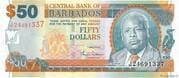 50 Dollars 50 BBD = JPY 3945