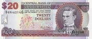 20 Dollars 20 BBD = JPY 1579