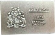 5 Dollars 5 BBD = JPY 398