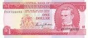 1 Dollar 1 BBD = JPY 79