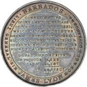 Medal - William IV (Great Barbados Hurricane) - Barbados