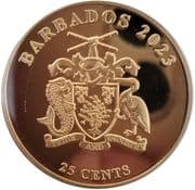 25 Cents 0.25 BBD = JPY 20