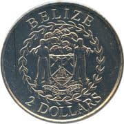2 Dollars 2 BZD = JPY 156